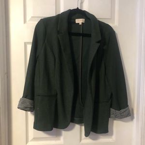 Green blazer